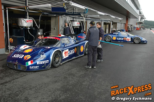 De Scuderia Playteam Maserati's